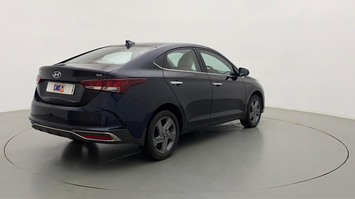 2020 Hyundai Verna SX 1.5 VTVT IVT, Petrol, Automatic, 6,800 km, Right Back Diagonal