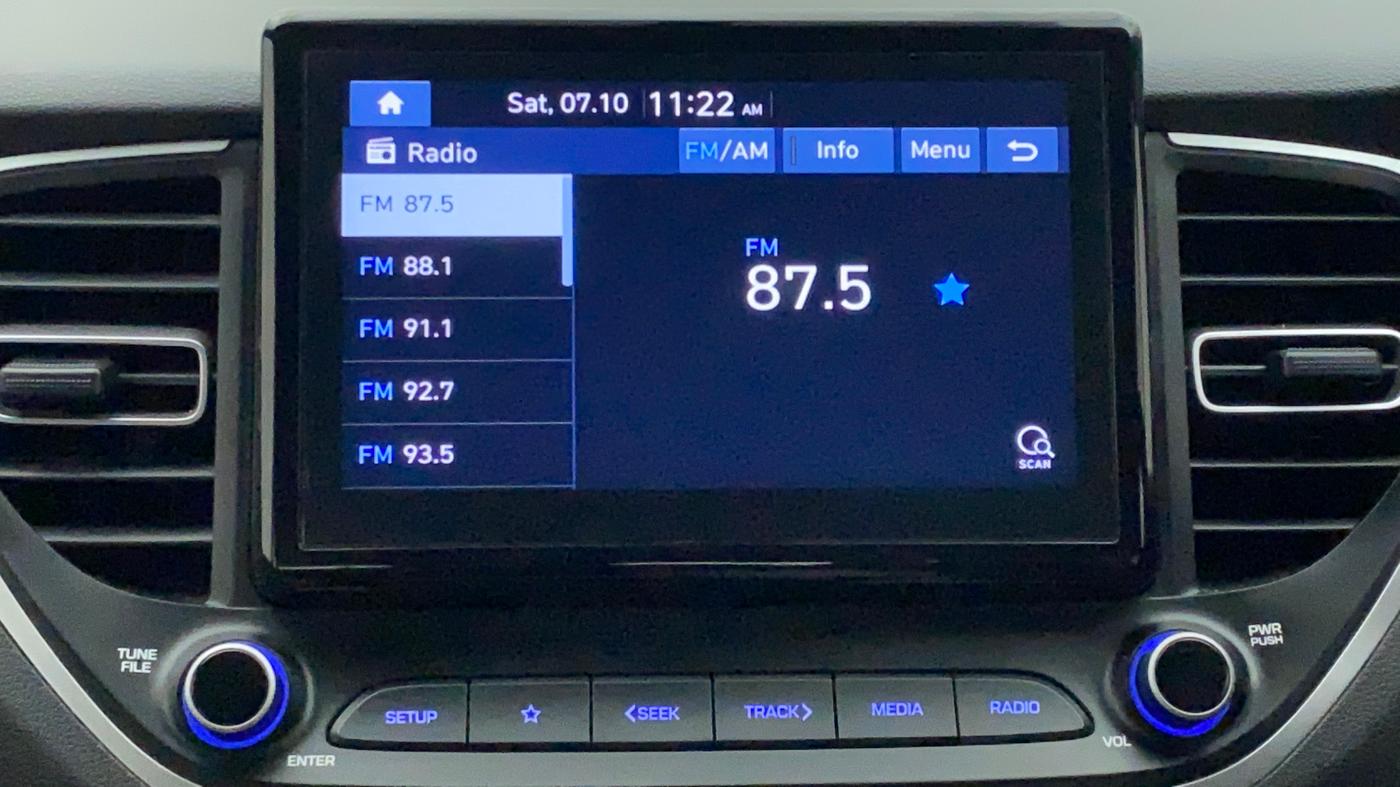 2020 Hyundai Verna SX 1.5 VTVT IVT, Petrol, Automatic, 6,800 km, Infotainment System