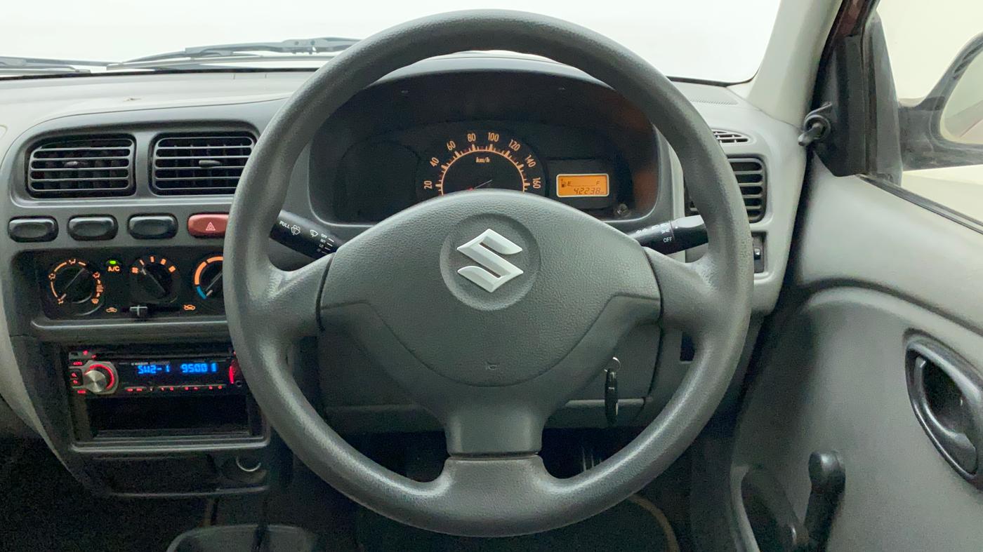 2011 Maruti Alto K10 LXI, Petrol, Manual, 42,237 km, Steering Wheel Close Up