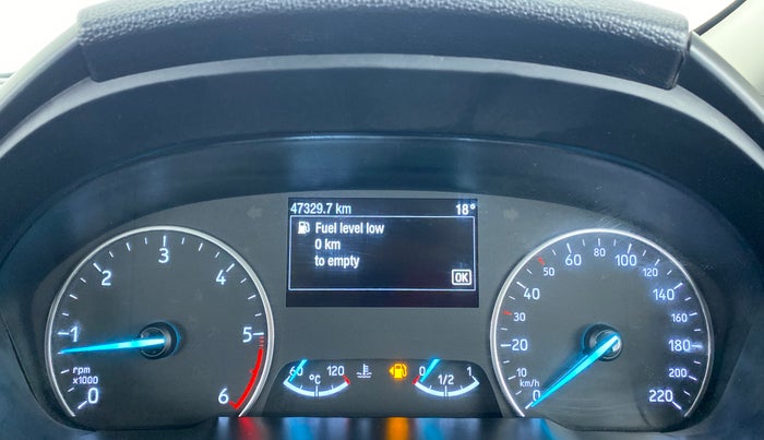 2019 Ford Ecosport 1.5TITANIUM TDCI, Diesel, Manual, 47,329 km, Odometer Image