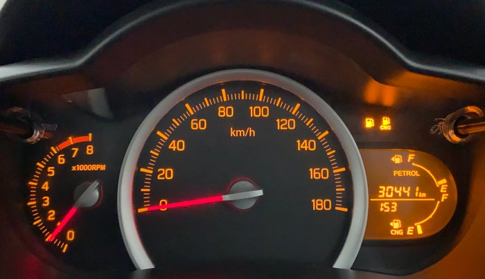 2018 Maruti Celerio VXI CNG D, CNG, Manual, 30,488 km, Odometer Image