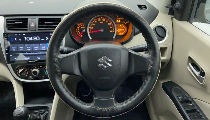 2018 Maruti Celerio VXI CNG D, CNG, Manual, 30,488 km, Steering Wheel Close Up