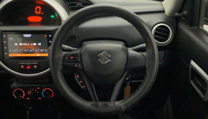 2020 Maruti S PRESSO VXI+, Petrol, Manual, 17,853 km, Steering Wheel Close Up