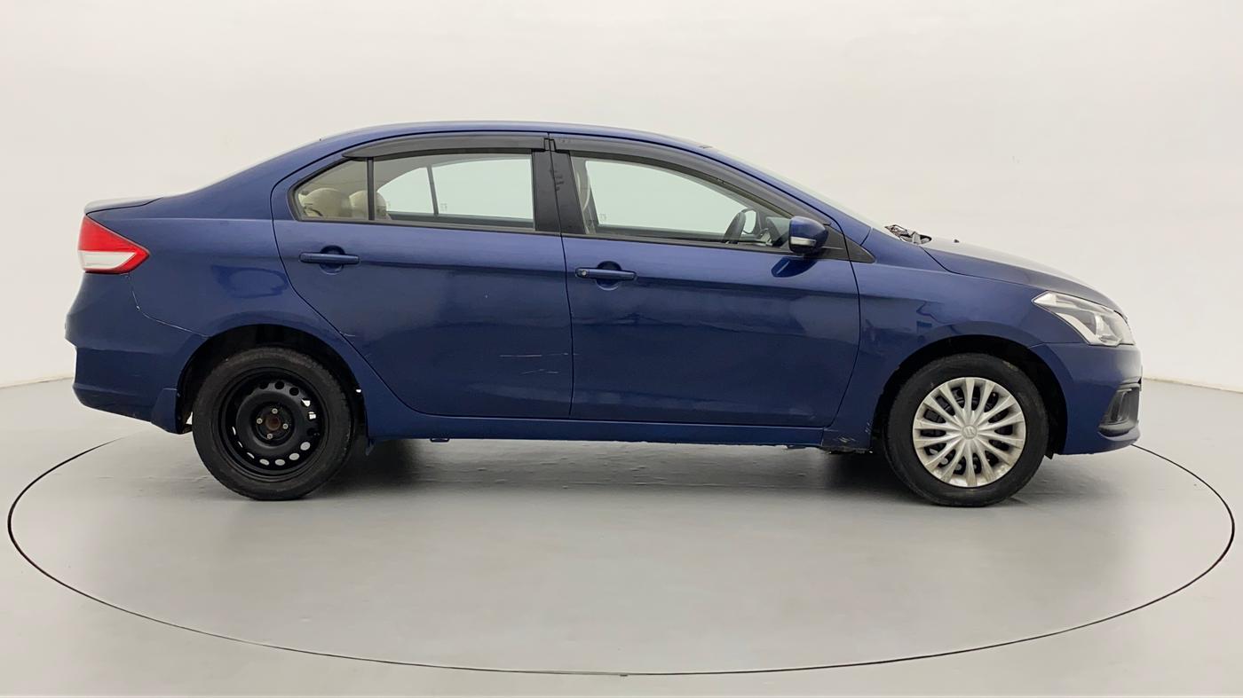 2019 Maruti Ciaz SIGMA 1.5 SHVS MT  PETROL, Petrol, Manual, 83,405 km, Right Side View