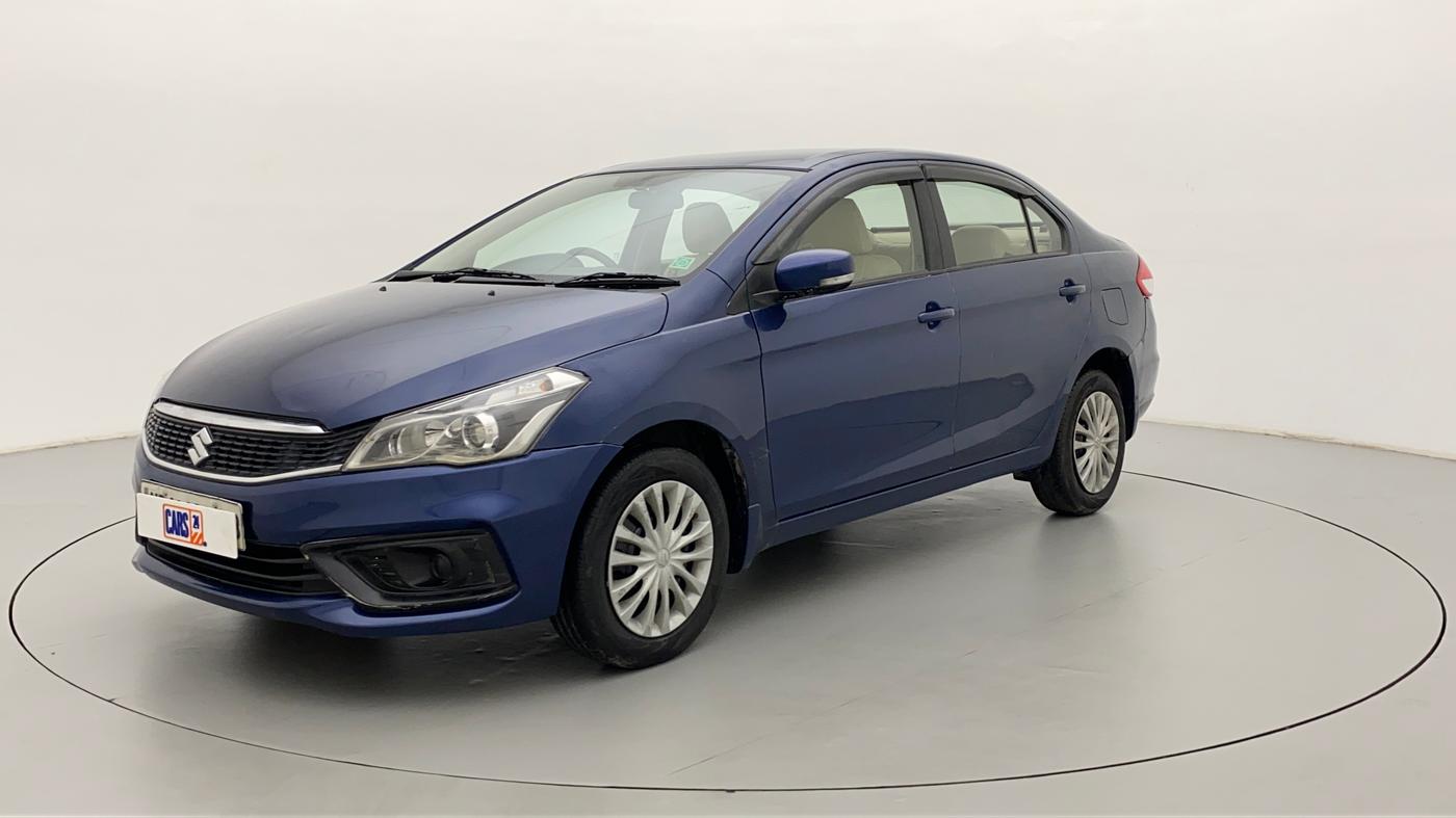 2019 Maruti Ciaz SIGMA 1.5 SHVS MT  PETROL, Petrol, Manual, 83,405 km, Left Front Diagonal