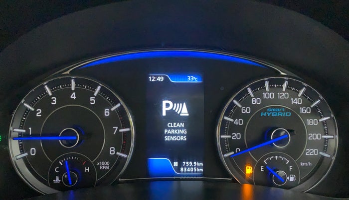 2019 Maruti Ciaz SIGMA 1.5 SHVS MT  PETROL, Petrol, Manual, 83,405 km, Odometer Image