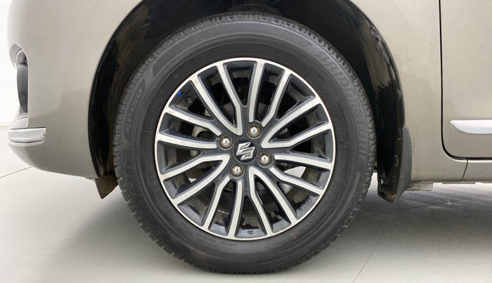 2018 Maruti Dzire ZXI Plus AMT, Petrol, Automatic, 15,805 km, Left Front Wheel