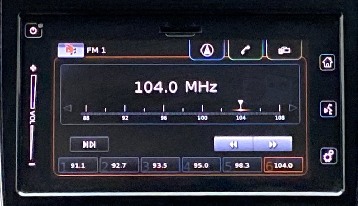 2018 Maruti Dzire ZXI Plus AMT, Petrol, Automatic, 15,805 km, Infotainment System