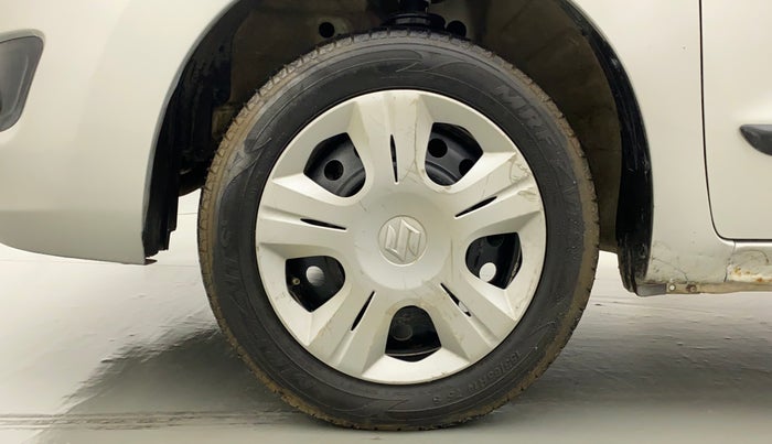 2014 Maruti Wagon R 1.0 VXI, Petrol, Manual, 72,090 km, Left Front Wheel