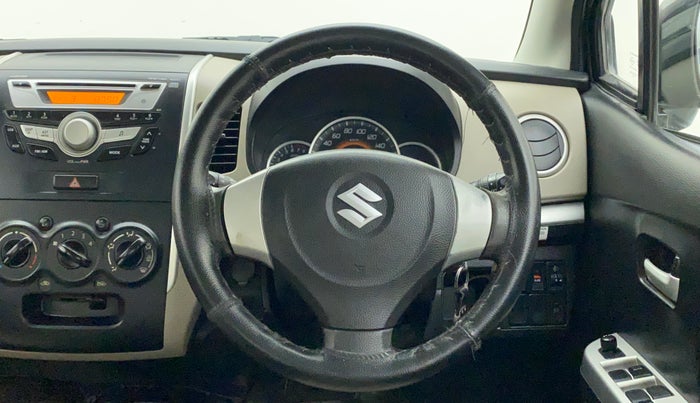 2014 Maruti Wagon R 1.0 VXI, Petrol, Manual, 72,090 km, Steering Wheel Close Up