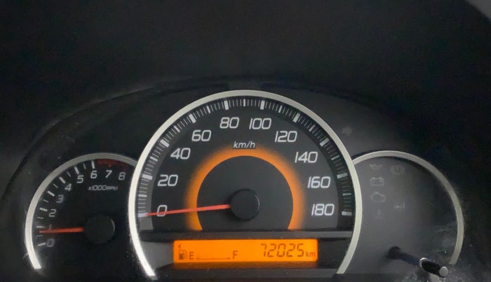 2014 Maruti Wagon R 1.0 VXI, Petrol, Manual, 72,090 km, Odometer Image