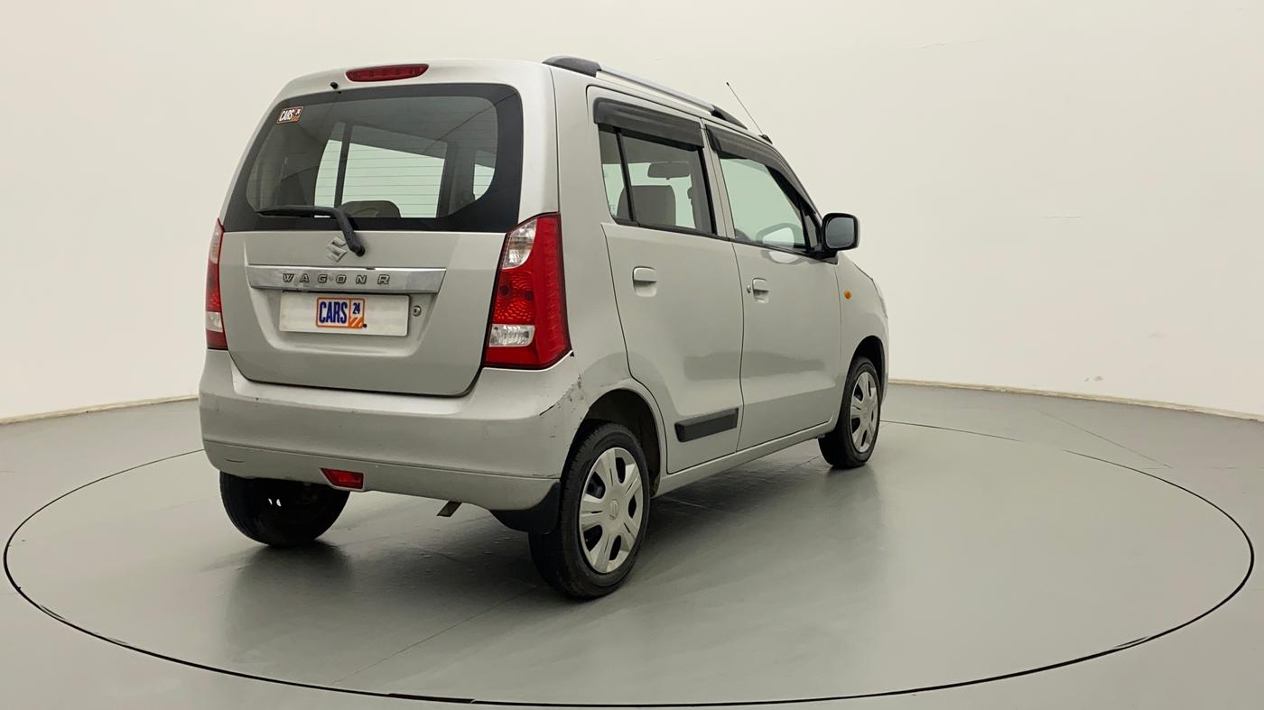 2014 Maruti Wagon R 1.0 VXI, Petrol, Manual, 72,090 km, Right Back Diagonal