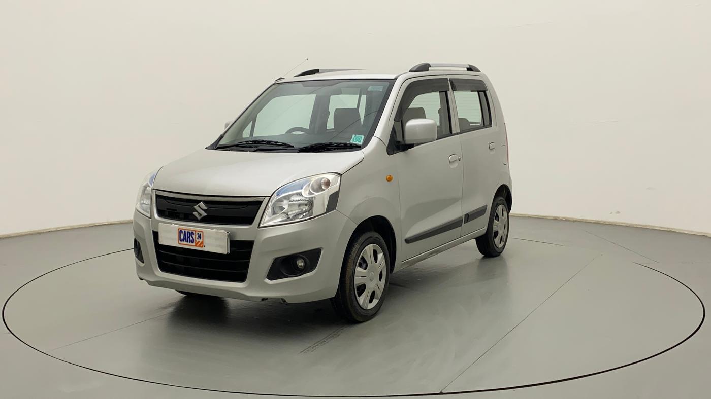 2014 Maruti Wagon R 1.0 VXI, Petrol, Manual, 72,090 km, Left Front Diagonal