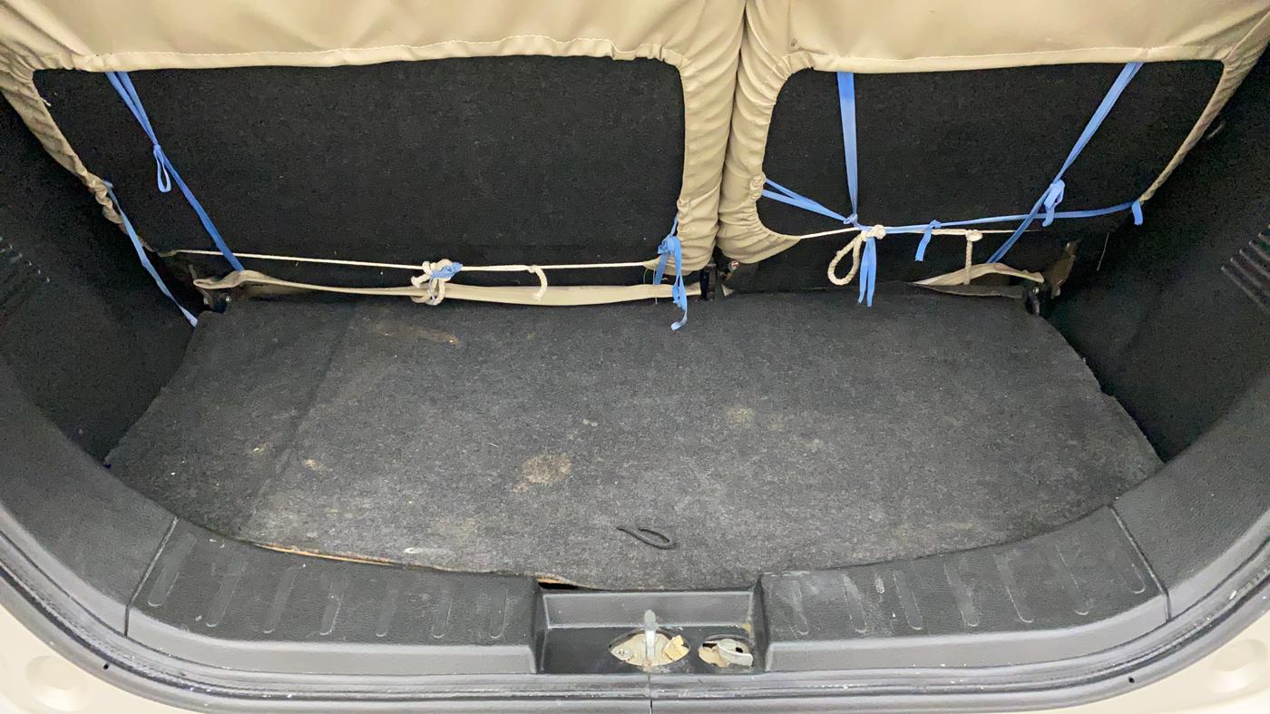 2014 Maruti Wagon R 1.0 VXI, Petrol, Manual, 72,090 km, Boot Inside