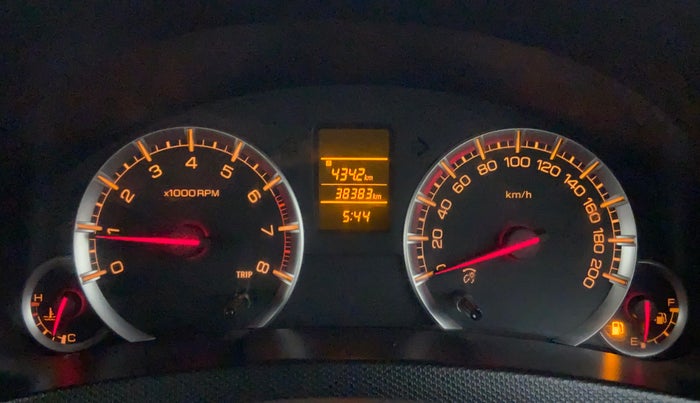 2013 Maruti Swift Dzire VXI, Petrol, Manual, 38,664 km, Odometer Image