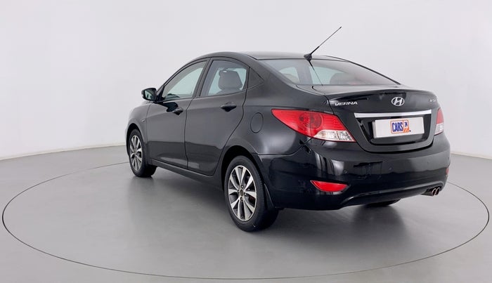 2013 Hyundai Verna FLUIDIC 1.6 SX VTVT, Petrol, Manual, 73,632 km, Left Back Diagonal