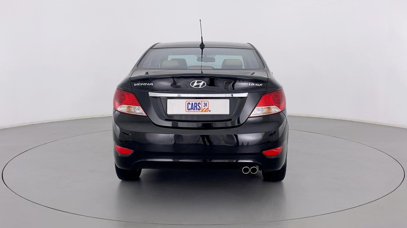 2013 Hyundai Verna FLUIDIC 1.6 SX VTVT, Petrol, Manual, 73,632 km, Back/Rear