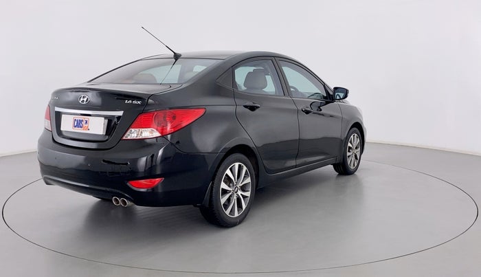 2013 Hyundai Verna FLUIDIC 1.6 SX VTVT, Petrol, Manual, 73,632 km, Right Back Diagonal