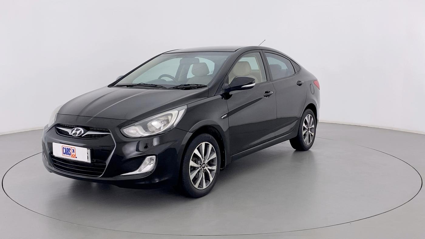 2013 Hyundai Verna FLUIDIC 1.6 SX VTVT, Petrol, Manual, 73,632 km, Left Front Diagonal