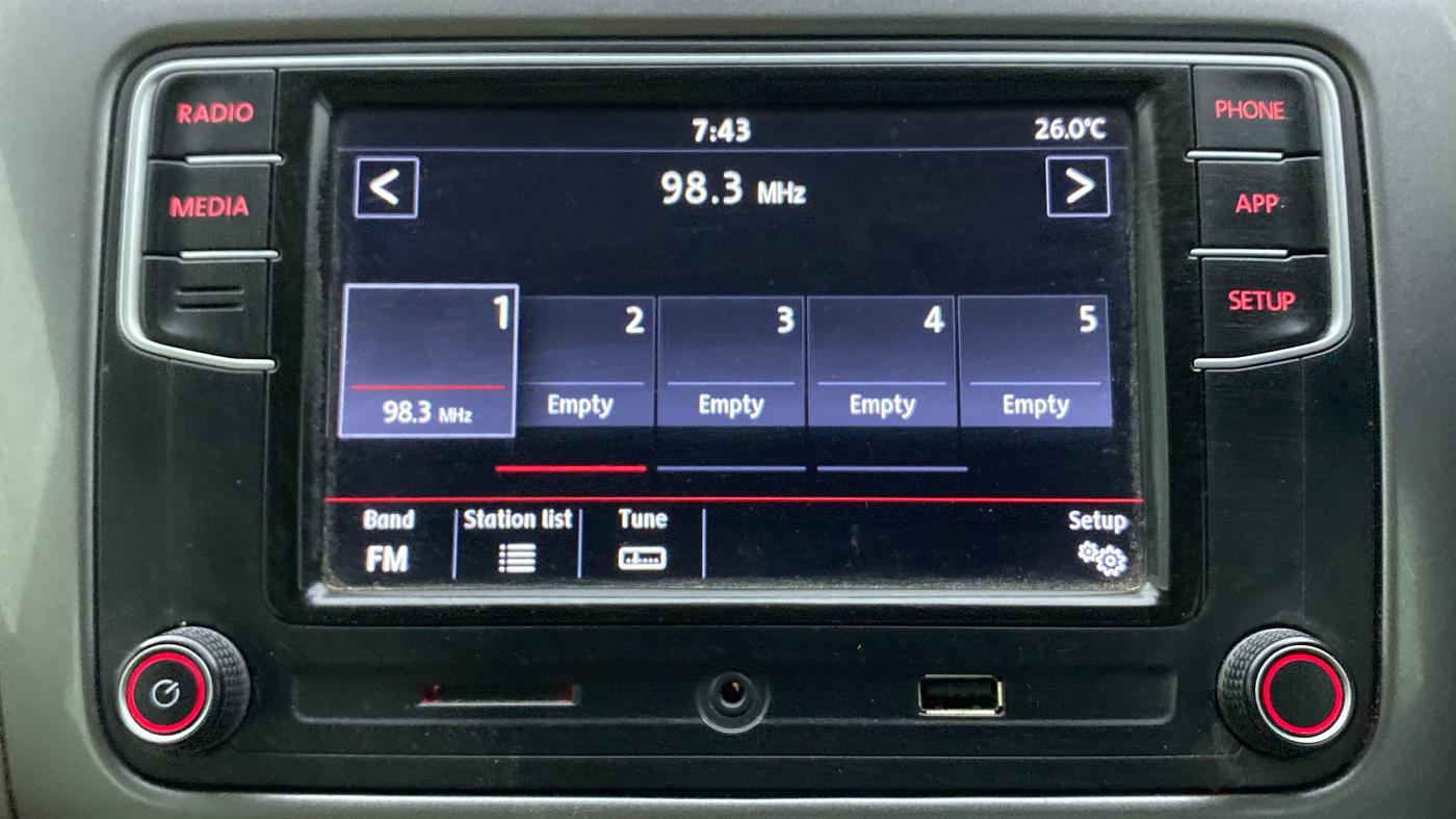 2021 Volkswagen Vento HIGHLINE 1.0L TSI AT, Petrol, Automatic, 50,711 km, Infotainment System