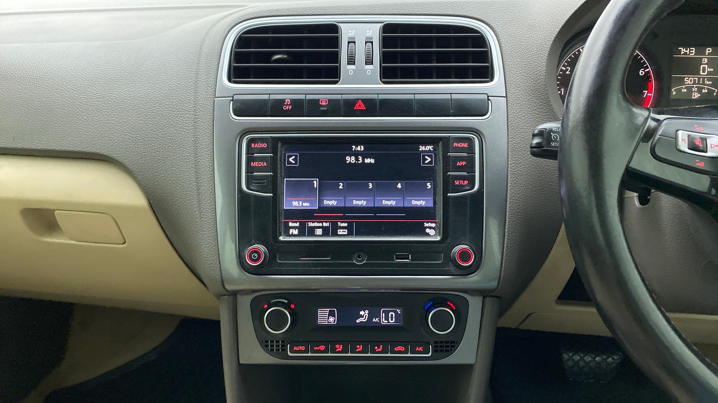 2021 Volkswagen Vento HIGHLINE 1.0L TSI AT, Petrol, Automatic, 50,711 km, Air Conditioner