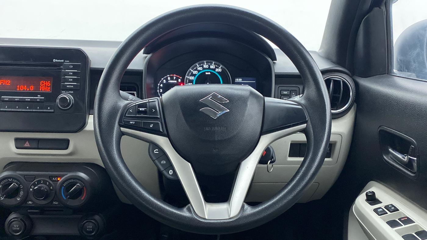 2017 Maruti IGNIS DELTA 1.2, Petrol, Manual, 30,298 km, Steering Wheel Close Up
