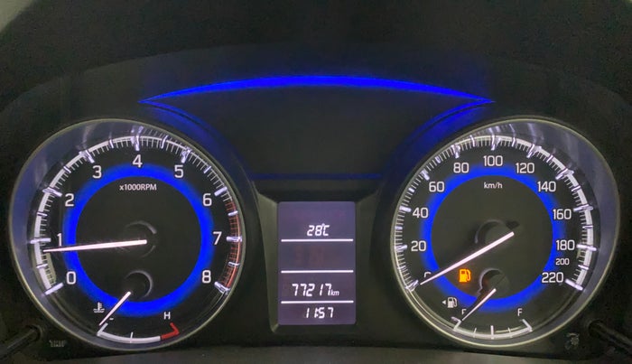 2018 Maruti Baleno DELTA PETROL 1.2, CNG, Manual, 77,320 km, Odometer Image