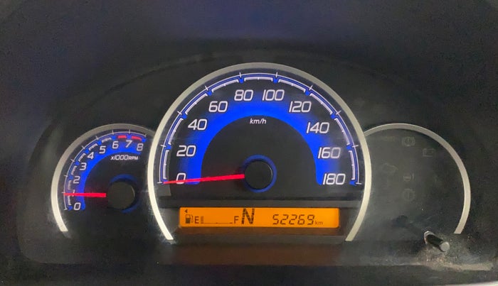 2018 Maruti Wagon R 1.0 VXI AMT, Petrol, Automatic, 52,248 km, Odometer Image