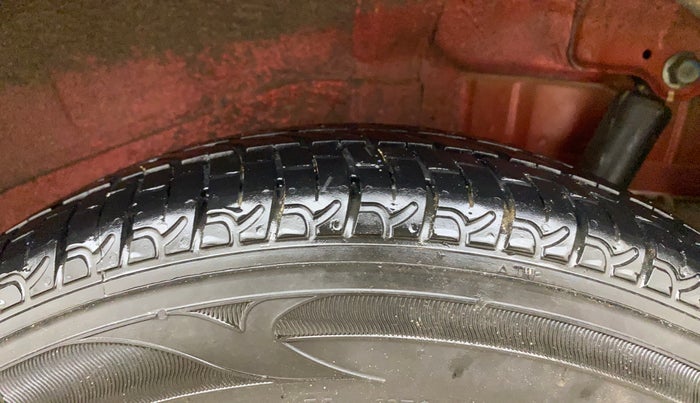 2018 Maruti Wagon R 1.0 VXI AMT, Petrol, Automatic, 52,248 km, Left Rear Tyre Tread