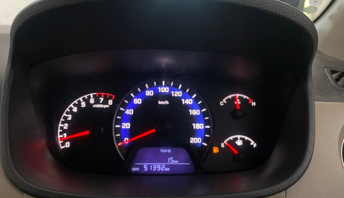 2016 Hyundai Xcent S 1.2, Petrol, Manual, 51,391 km, Odometer Image