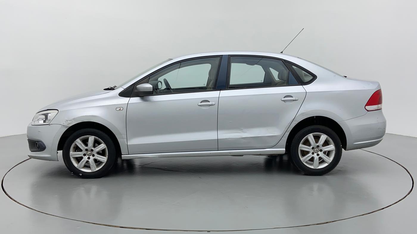 2010 Volkswagen Vento HIGHLINE 1.6 MPI, Petrol, Manual, 1,21,832 km, Left Side