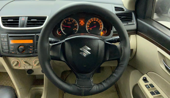2012 Maruti Swift Dzire VDI BS IV, Diesel, Manual, 1,33,755 km, Steering Wheel Close Up