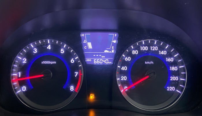 2016 Hyundai Verna FLUIDIC 4S 1.6 VTVT SX, Petrol, Manual, 66,039 km, Odometer Image