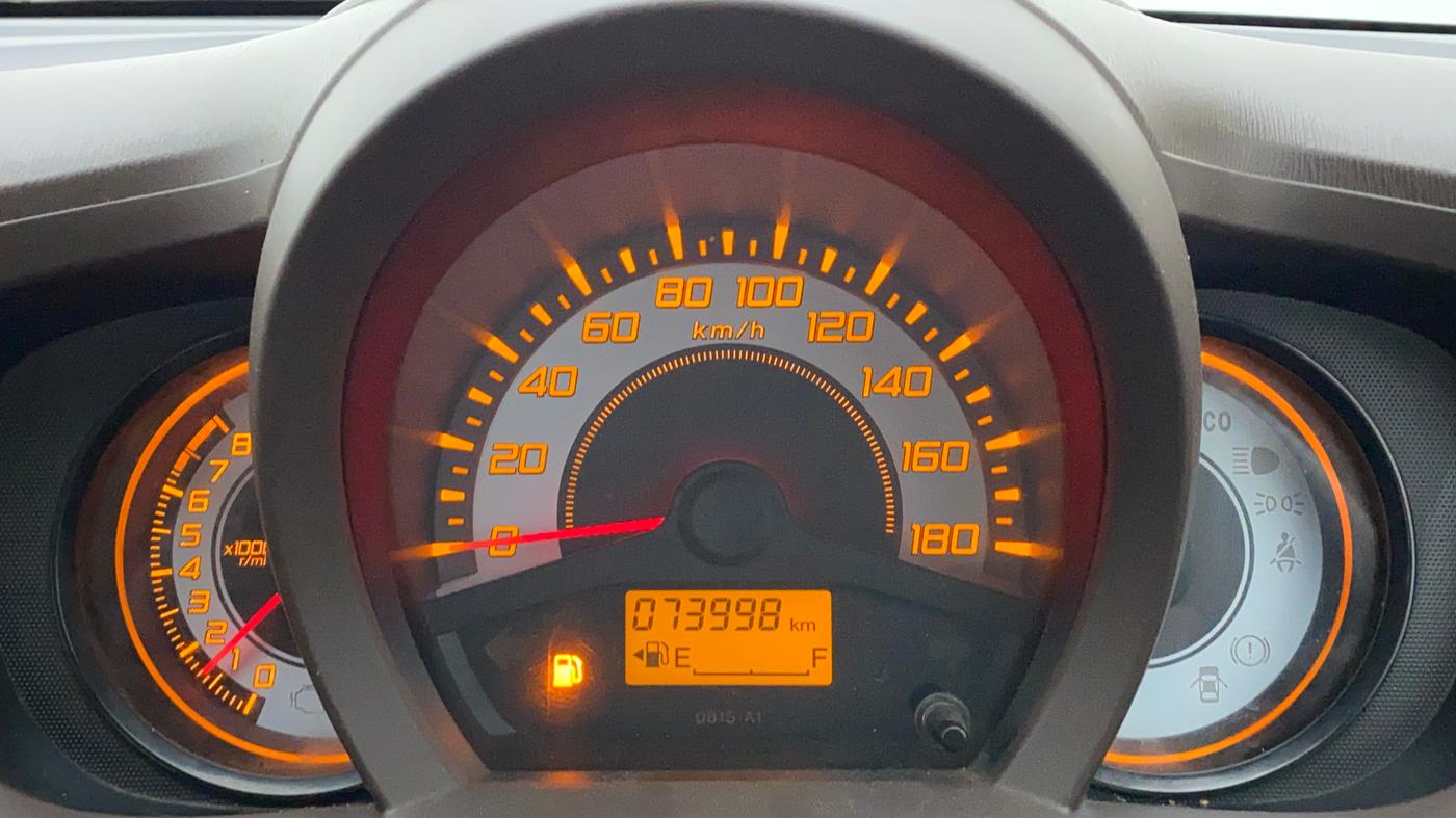 2012 Honda Brio 1.2 S MT I VTEC, Petrol, Manual, 74,063 km, Odometer Image