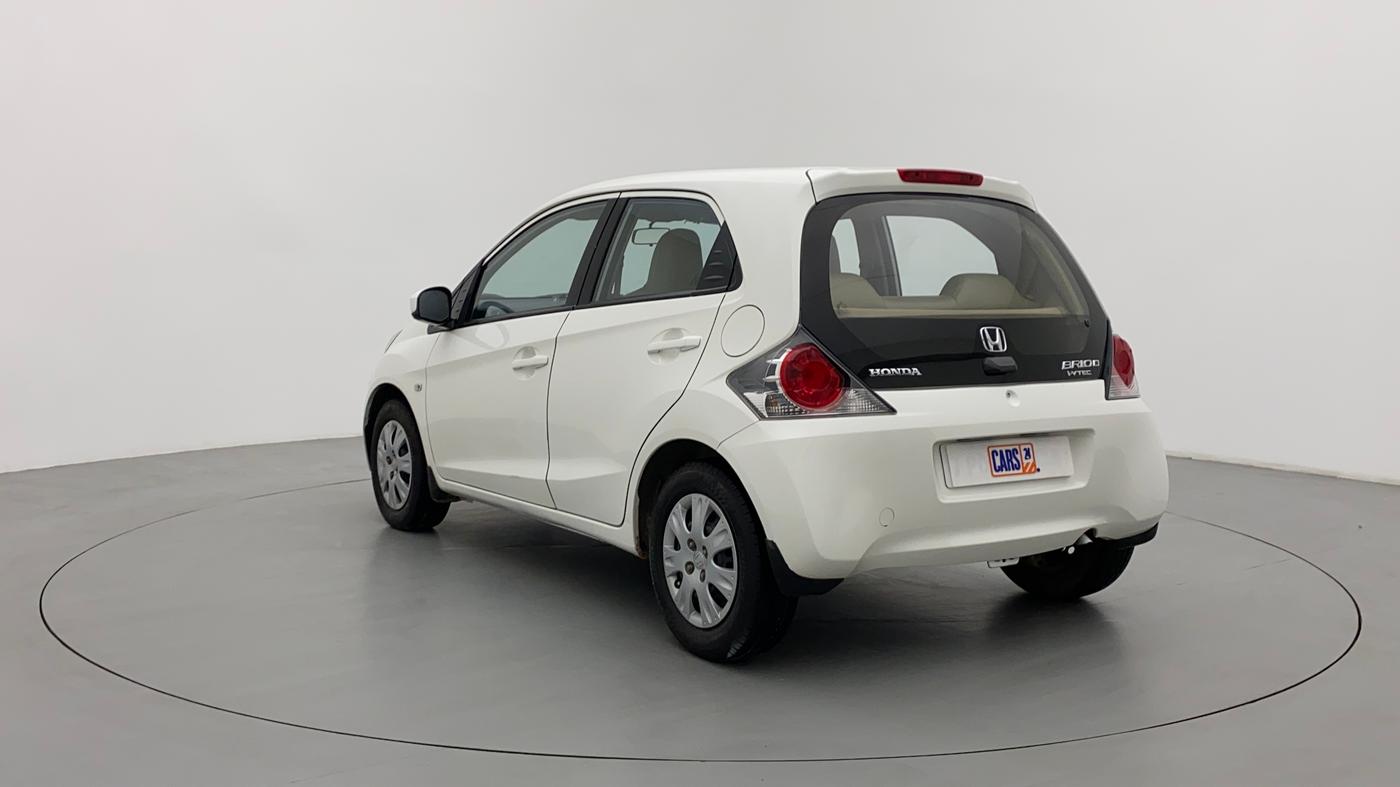 2012 Honda Brio 1.2 S MT I VTEC, Petrol, Manual, 74,063 km, Left Back Diagonal