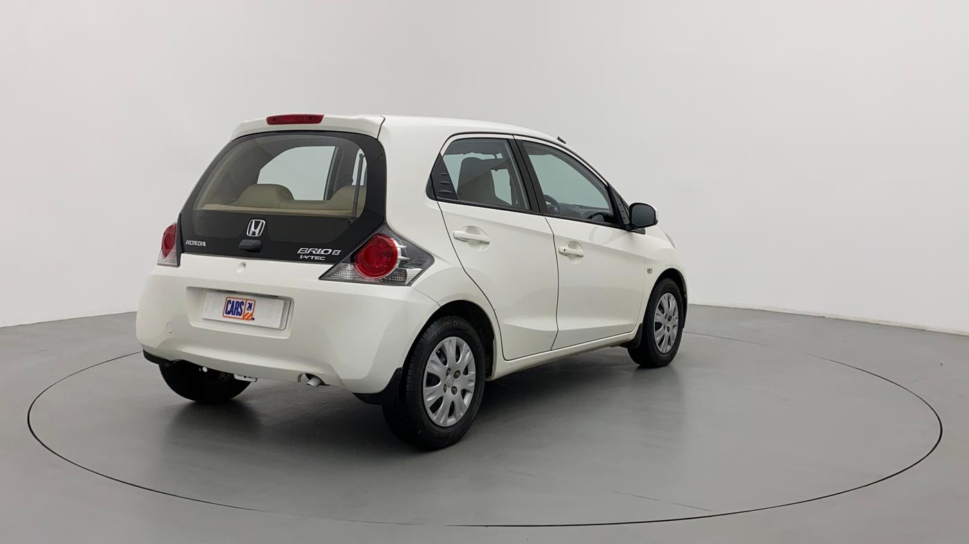 2012 Honda Brio 1.2 S MT I VTEC, Petrol, Manual, 74,063 km, Right Back Diagonal