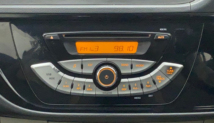2017 Maruti Alto K10 VXI, Petrol, Manual, 1,21,635 km, Infotainment System