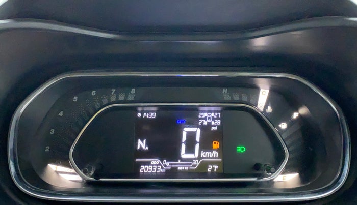 2021 Tata NEXON XZA+ (O) 1.2 RTN, Petrol, Automatic, 21,335 km, Odometer Image