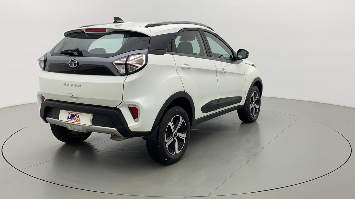 2021 Tata NEXON XZA+ (O) 1.2 RTN, Petrol, Automatic, 21,335 km, Right Back Diagonal