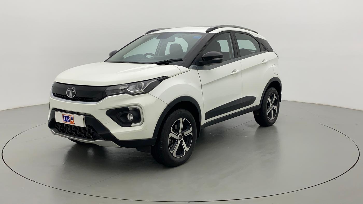 2021 Tata NEXON XZA+ (O) 1.2 RTN, Petrol, Automatic, 21,335 km, Left Front Diagonal