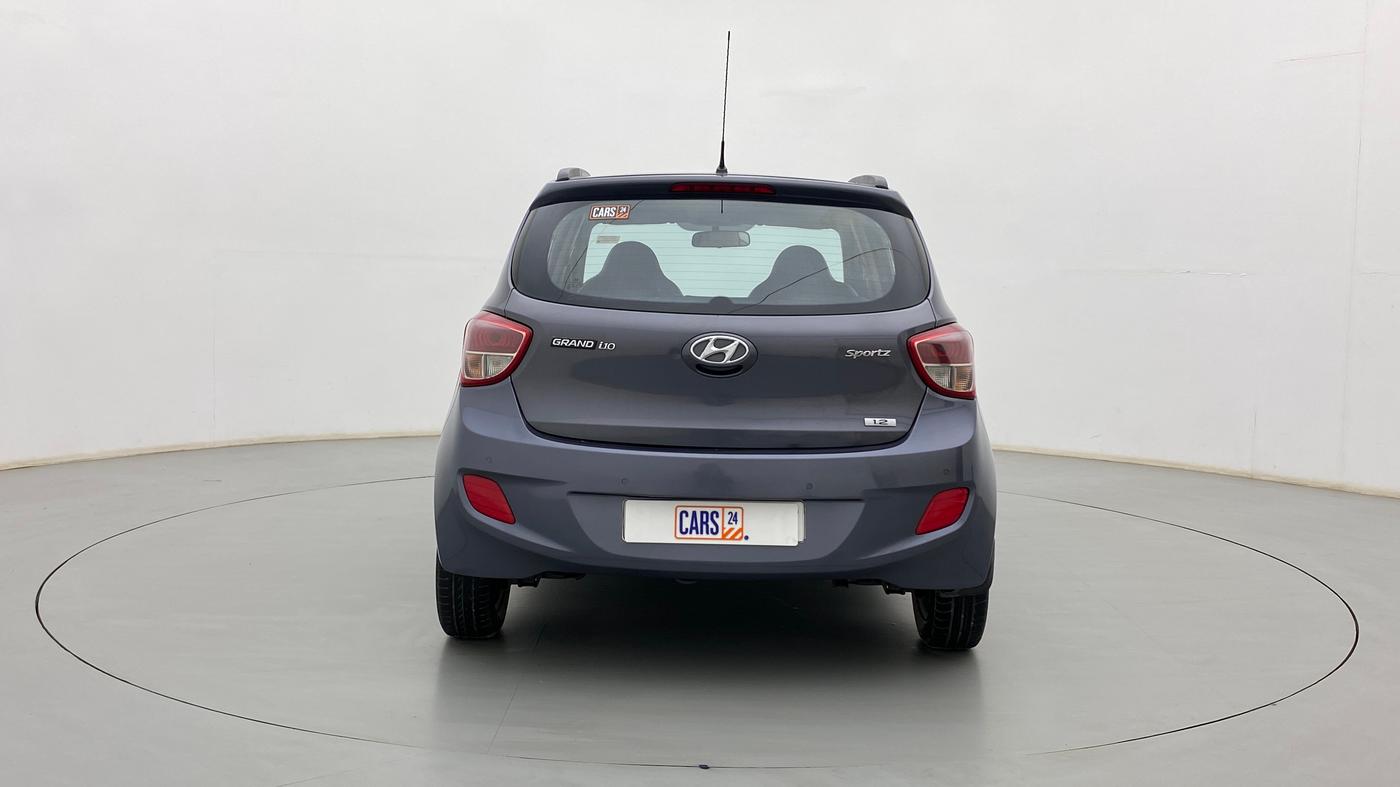 2015 Hyundai Grand i10 SPORTZ 1.2 KAPPA VTVT, Petrol, Manual, 75,475 km, Back/Rear