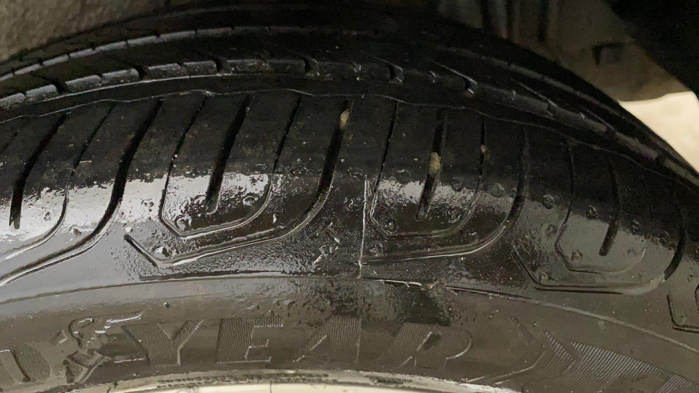 2014 Tata Zest XM PETROL, Petrol, Manual, 75,967 km, Left Rear Tyre Tread