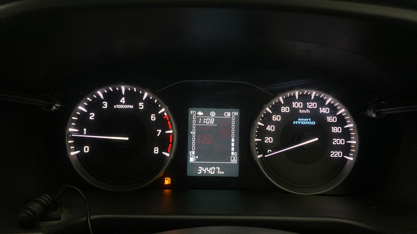 2023 Maruti BREZZA LXI, Petrol, Manual, 34,406 km, Odometer Image