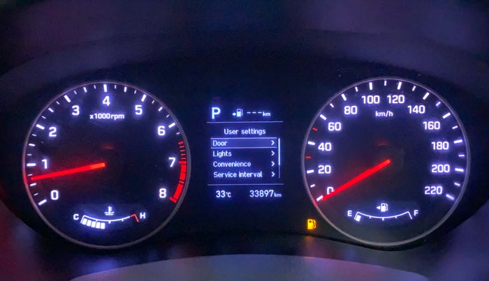 2019 Hyundai Elite i20 ASTA (O) CVT, Petrol, Automatic, 34,035 km, Odometer Image