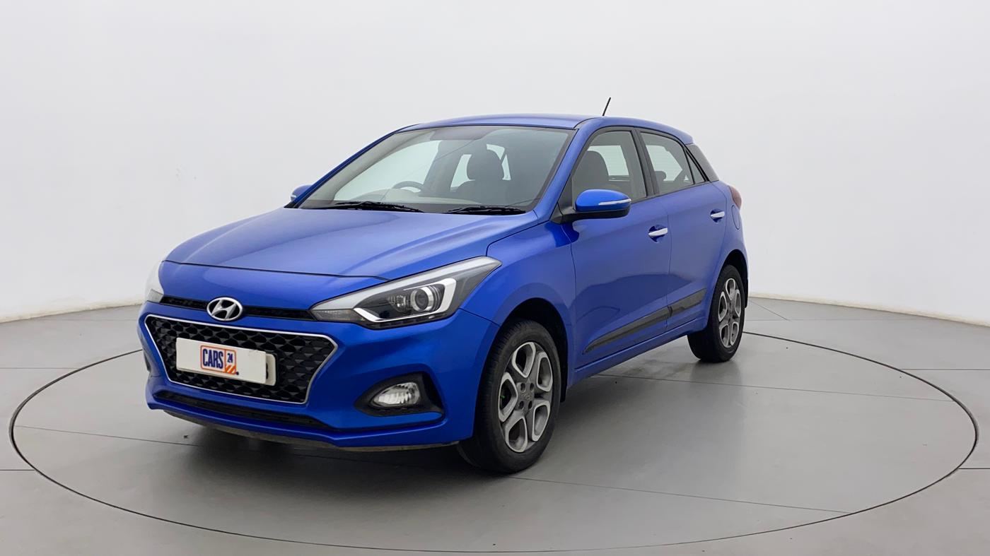 2019 Hyundai Elite i20 ASTA (O) CVT, Petrol, Automatic, 34,035 km, Left Front Diagonal