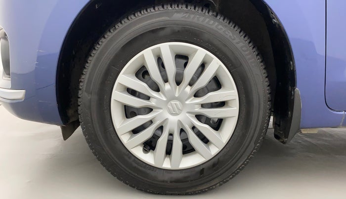 2017 Maruti Dzire VXI, Petrol, Manual, 9,915 km, Left Front Wheel