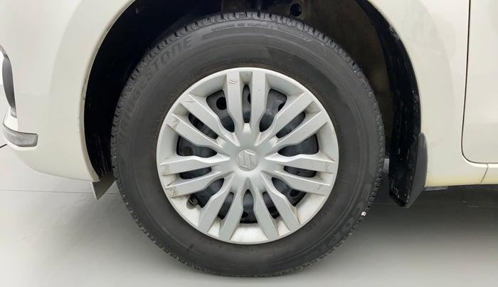 2017 Maruti Dzire VXI, Petrol, Manual, 55,255 km, Left Front Wheel