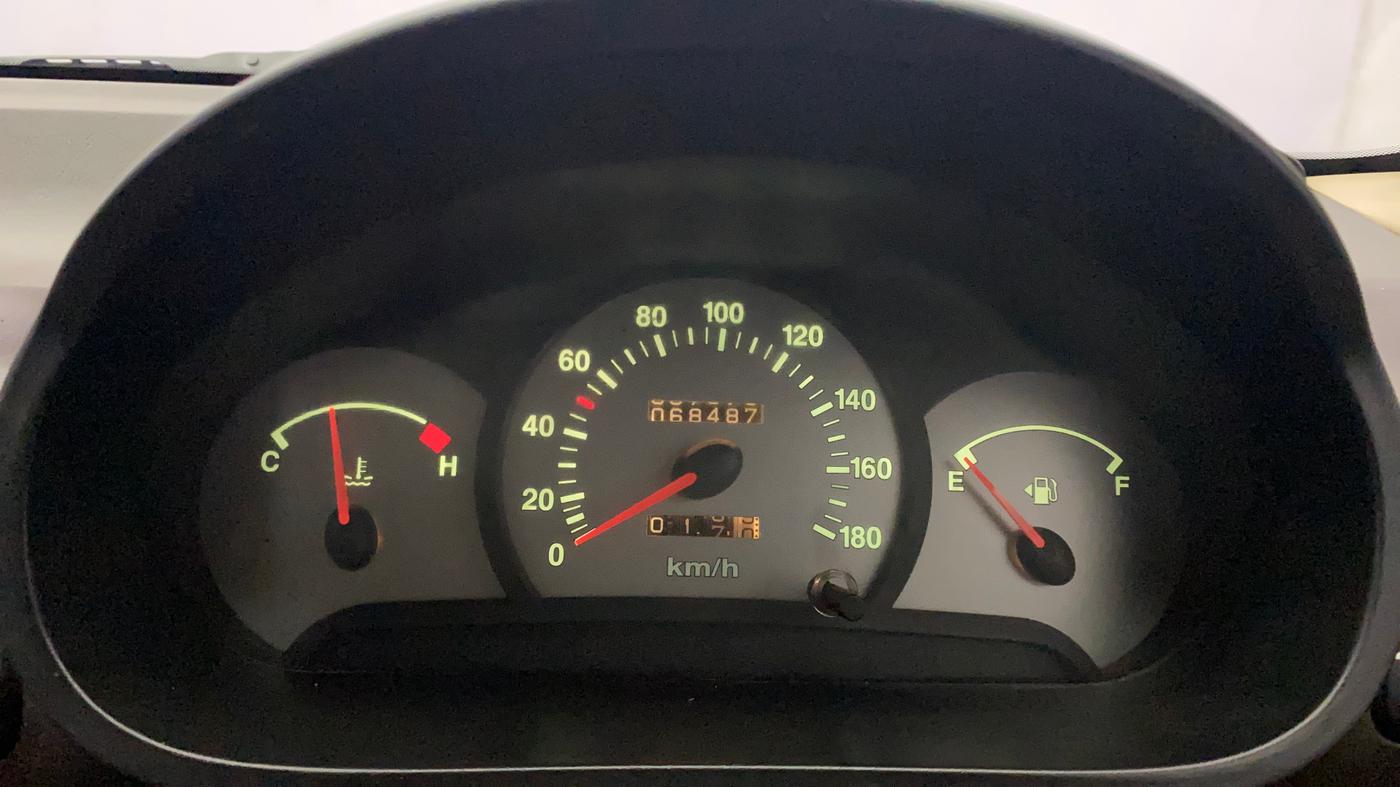 2014 Hyundai Santro Xing GL PLUS, Petrol, Manual, 68,471 km, Odometer Image