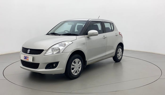 2013 Maruti Swift VXI, Petrol, Manual, 77,076 km, Left Front Diagonal