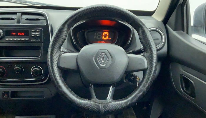 2016 Renault Kwid RXL, Petrol, Manual, 31,232 km, Steering Wheel Close Up
